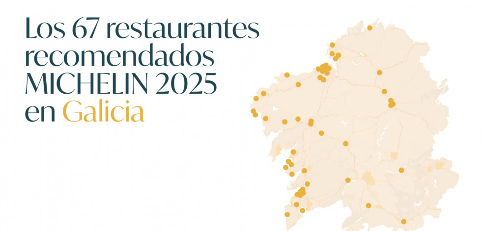 Un total de 67 establecimientos gallegos reciben la placa de recomendación Michelin