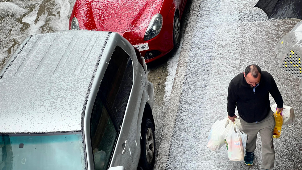 Granizada en A Coruña @ Andrea Gestal