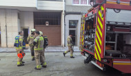 Una persona intoxicada tras un incendio en Cardenal Cisneros