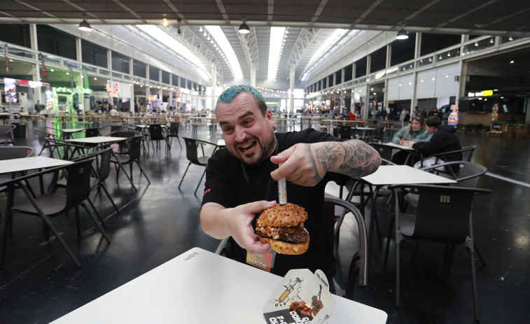Champi Muros revoluciona el Burger Fest de A Coruña