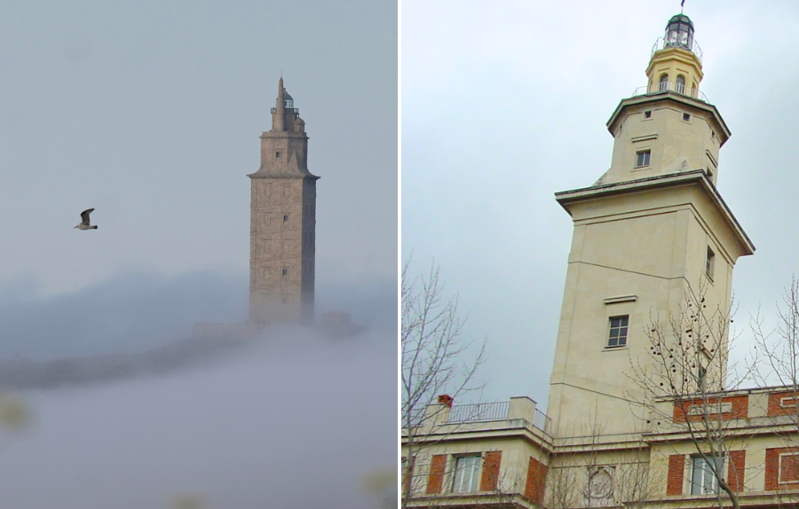La Torre de Hércules que ilumina Madrid