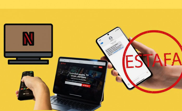 Cuidado con este SMS que pide renovar la suscripción de Netflix antes de medianoche