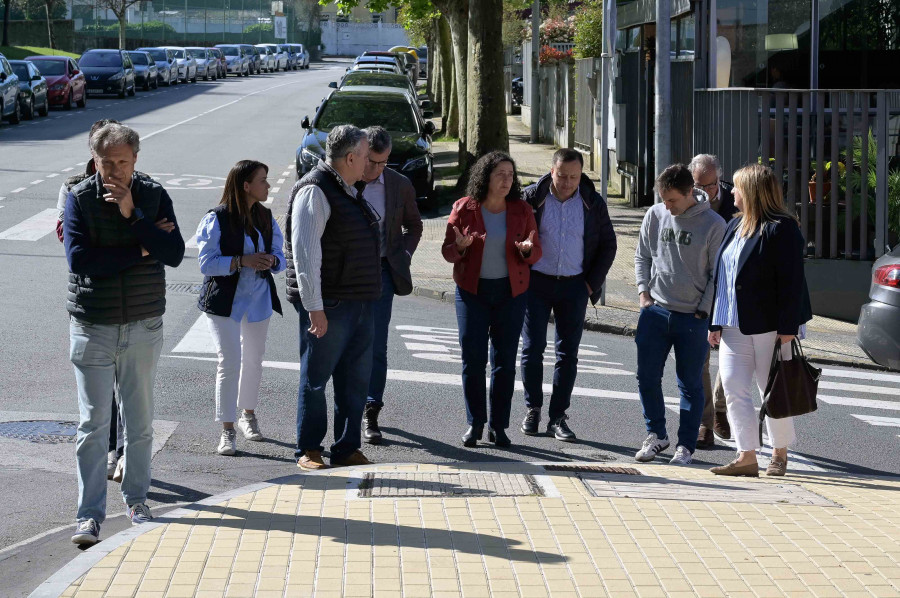 A Xunta impulsa a competitividade do parque empresarial de Icaria en Oleiros cun investimento de 120.000 euros
