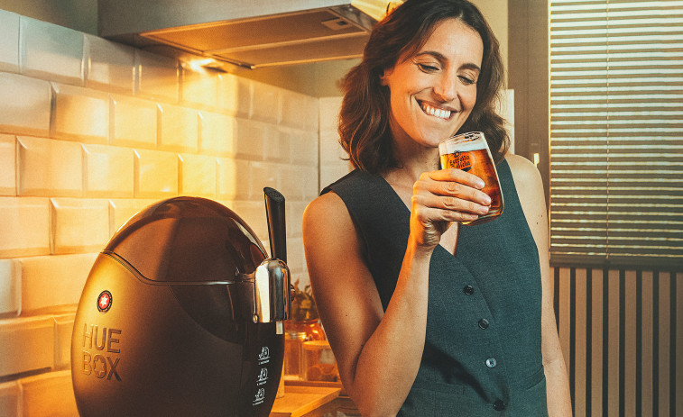 Estrella Galicia presenta Huebox, un dispositivo innovador para disfrutar de la cerveza en casa