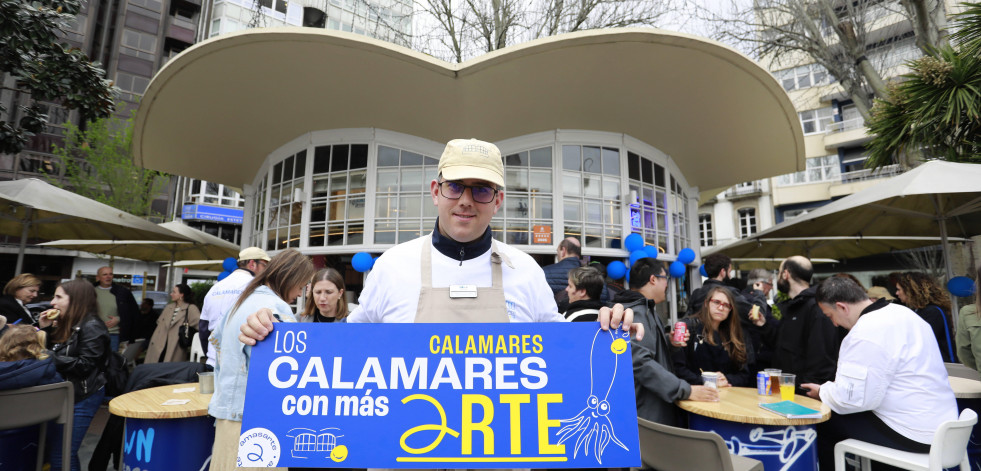 Un 'picnic' para todos en la plaza de Ourense