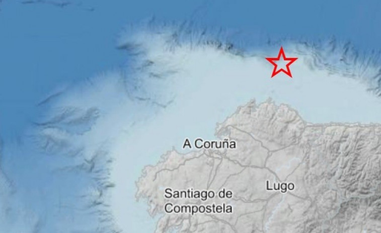 Registrado un terremoto de magnitud 3 frente a la costa lucense