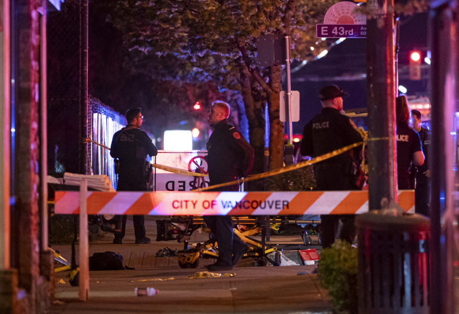 Nueve personas mueren en un atropello masivo en la ciudad canadiense de Vancouver