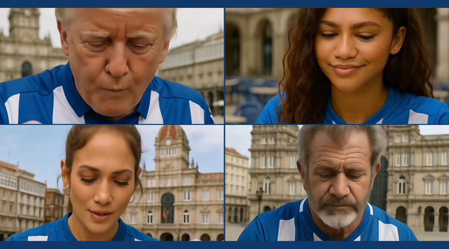 ¿Qué hacen Trump, Jennifer López, Mel Gibson y Zendaya comiendo pulpo en A Coruña?