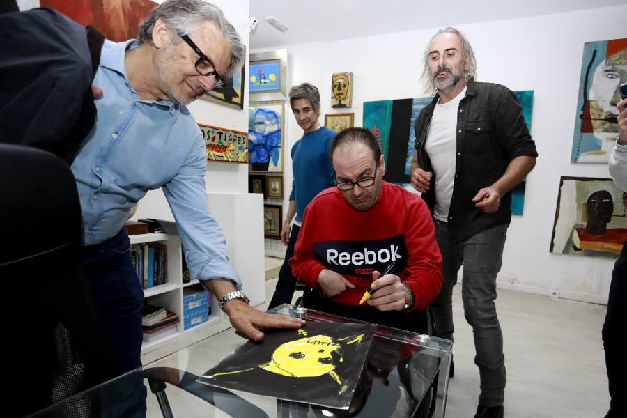 Jorge Cabezas is  back II: el artista reaparece con  una nueva obra