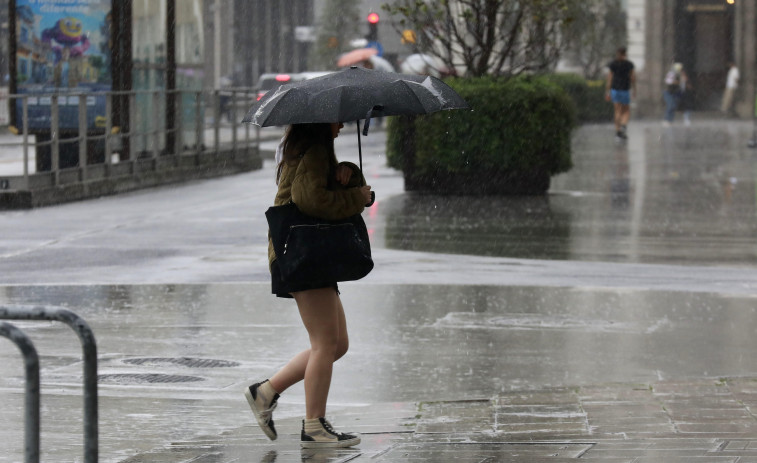 Alerta amarilla por tormentas en toda Galicia este viernes