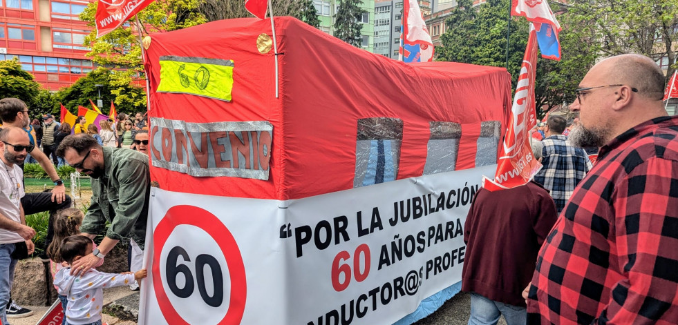 Manifestación del 1 de mayo en A Coruña