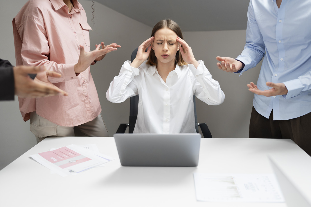 Workplace violence taking place colleagues