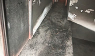 Una mujer herida grave en Arteixo tras arder los trasteros de un edificio