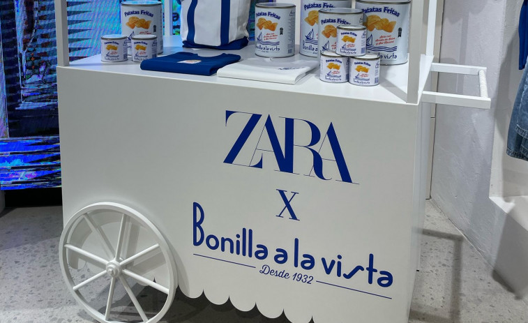 Zara y Bonilla a la Vista se unen para vender camisetas, sudaderas y bolsas como churros (y patatas)