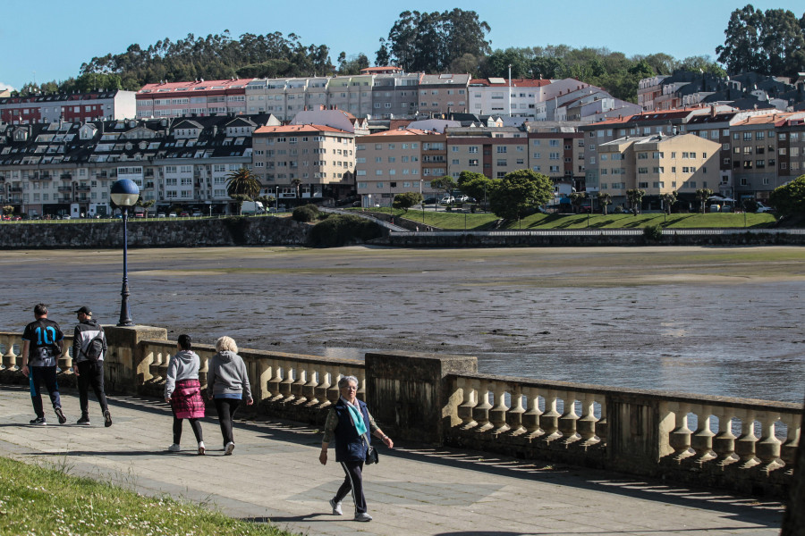 La adecuación del entorno de la ría de O Burgo costará otros 5 millones