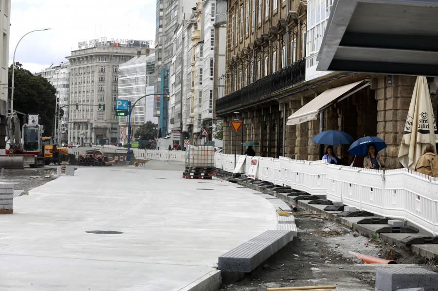La avenida de La Marina reabrirá al tráfico el 9 de mayo