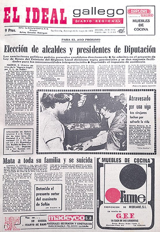 Portada 4 mayo 1975