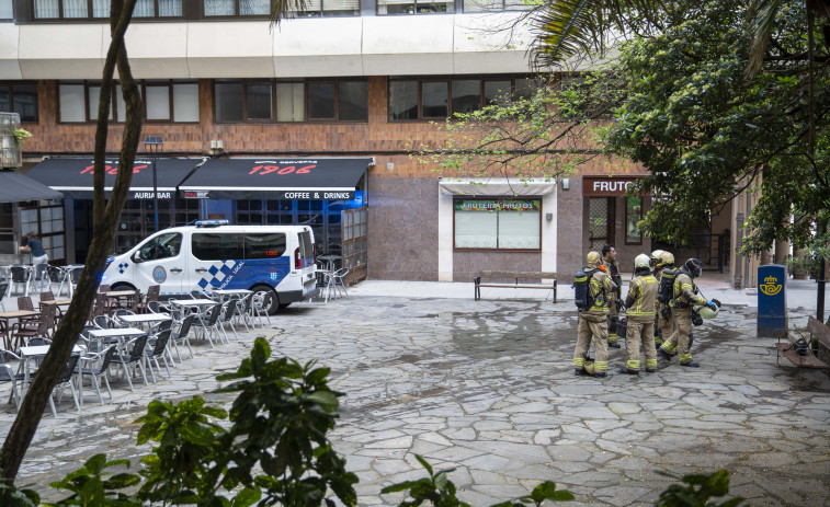 A una vecina de A Coruña 'se le fue la olla' y provocó un llamativo incendio en la zona centro