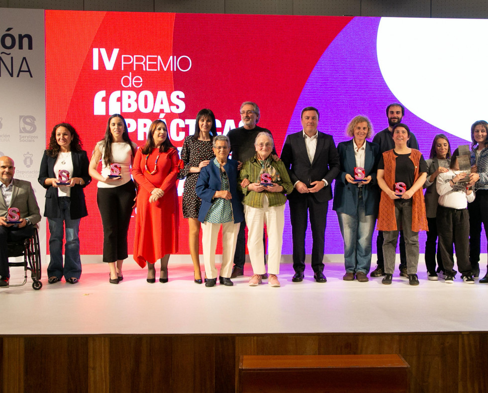La entrega de los Premios de Boas Prácticas 2025 se celebró ayer en Palexco