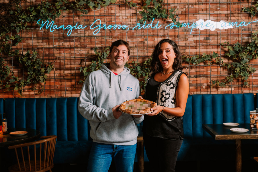 La Grossísima di Paula Amor, una pizza ideada por una de sus mejores clientas