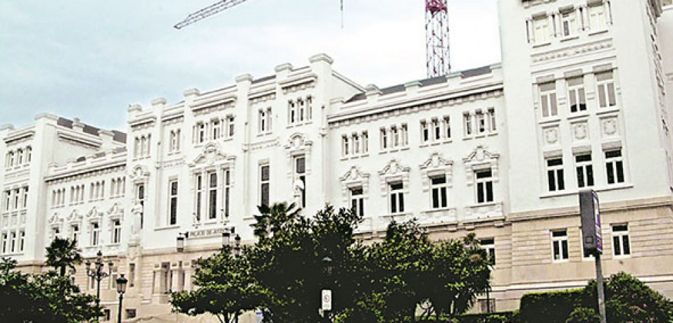 Hace 25 años | Las obras de restauración del Palacio de Justicia llegan a su última fase