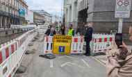 La Marina de A Coruña descubre su nuevo firme