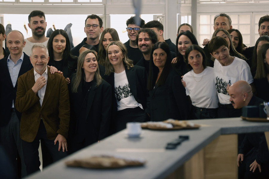 Los 90 minutos de Marta Ortega en la tienda de A Coruña y una curiosa petición