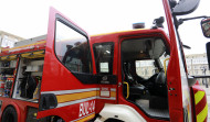 Una persona resulta herida en un incendio en una cocina en Arteixo