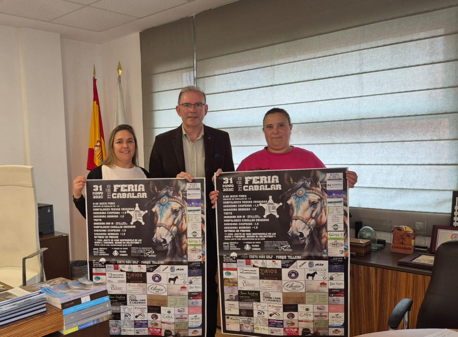 Miño celebrará la Feria Cabalar el 31 de mayo