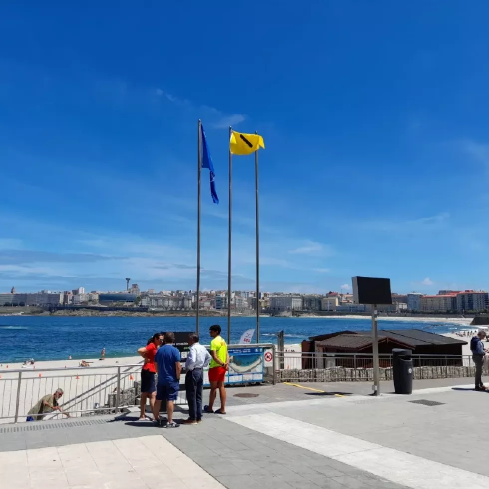 Así son las playas de A Coruña con bandera azul