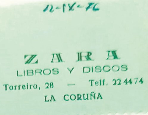 Ticket zara