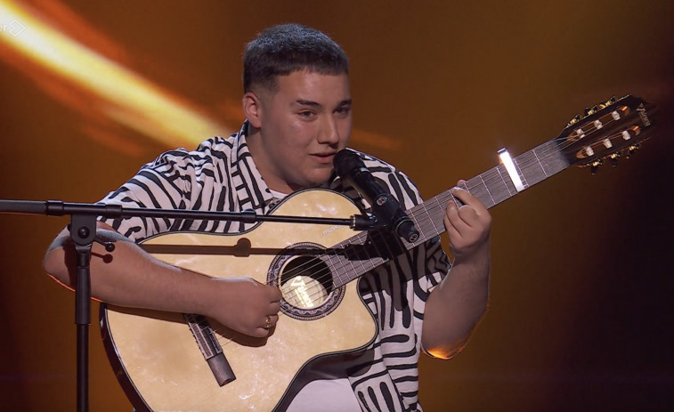 El coruñés Emilio deja boquiabiertos a David Bisbal y Lola Índigo en 'La Voz Kids'