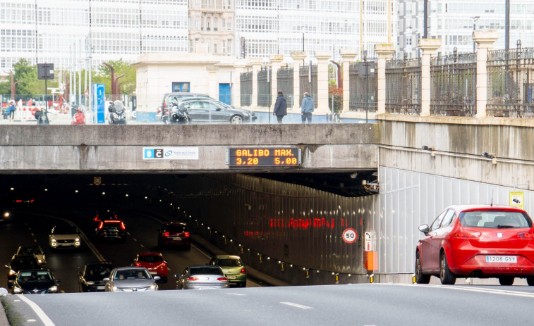 El túnel que permitió la peatonalización de La Marina cumple diez años