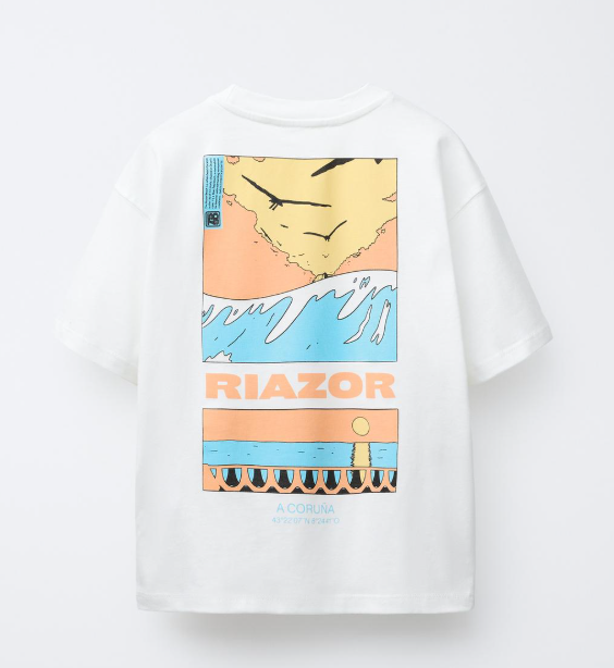 Camiseta de Zara dedicada a A Coruu00f1a 4