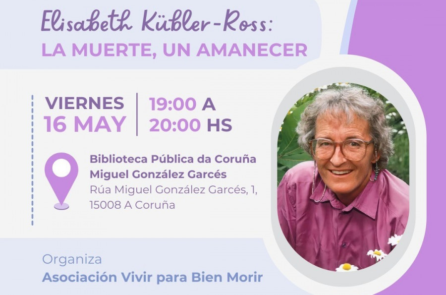 La Biblioteca Pública de A Coruña acoge una charla sobre el legado de la "pionera en la humanización del proceso de morir"
