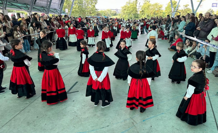 El XXXVII Día da Muiñeira de Arteixo fue una fiesta del folclore gallego