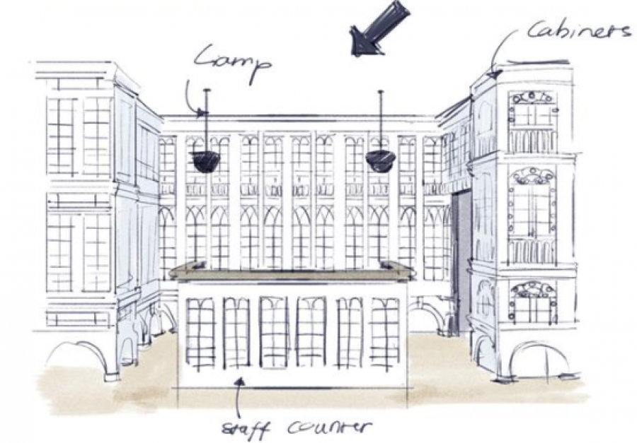Así se transformó el primer Zara en una galería de A Coruña