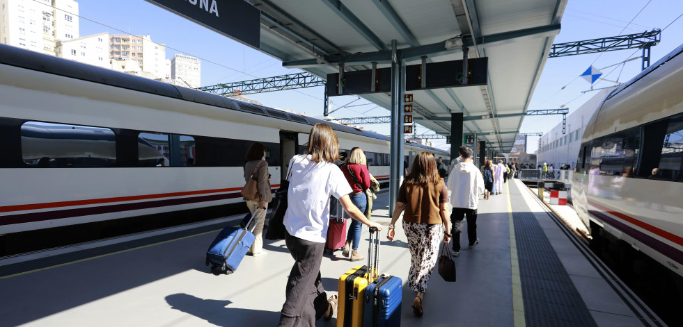 A Coruña aumenta sus viajes en AVE o Avlo a Madrid