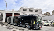 Las calles de A Coruña reciben un nuevo autobús eléctrico articulado