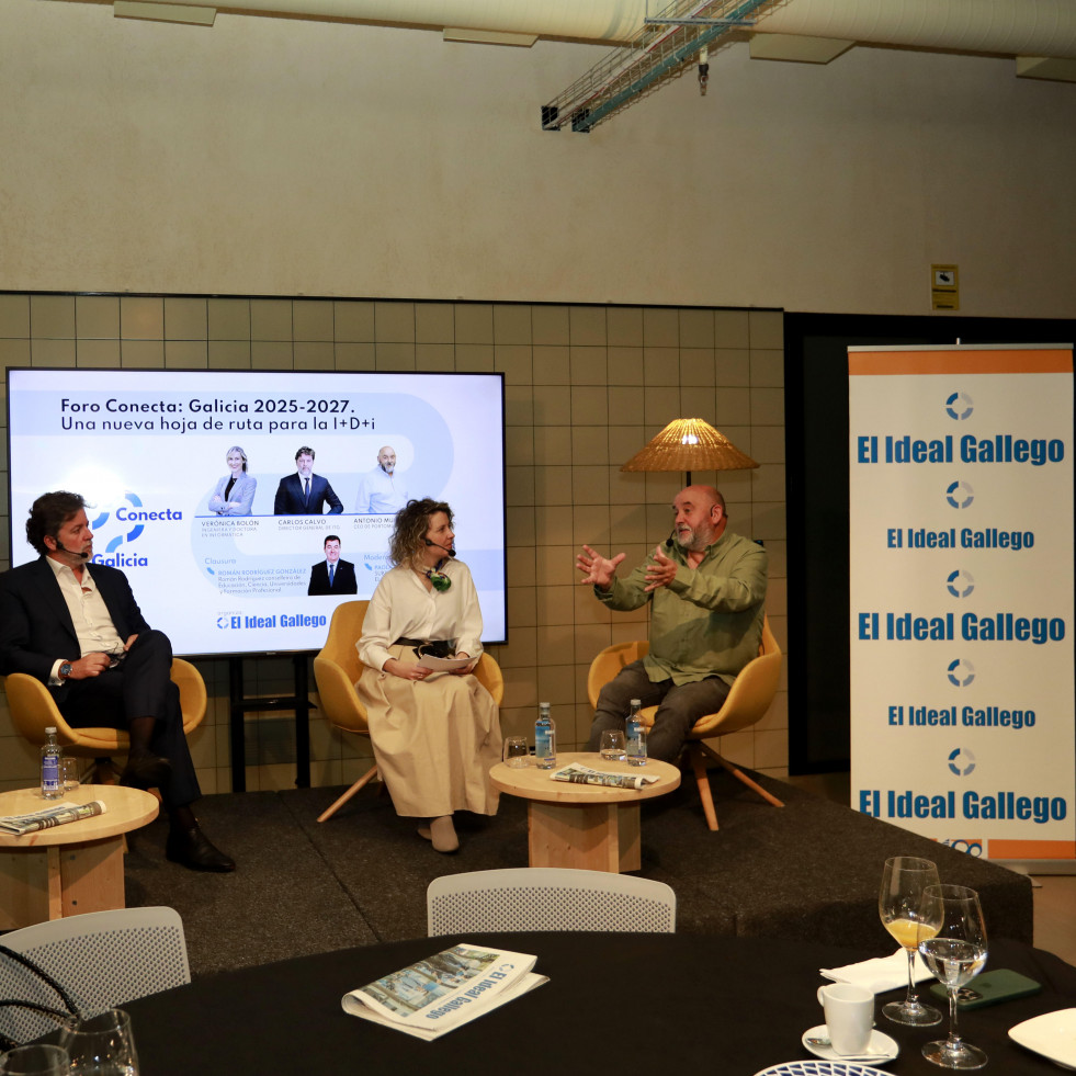 Román Rodríguez, en el Foro Conecta Galicia: “Temos que subirnos ao tren da intelixencia artificial”