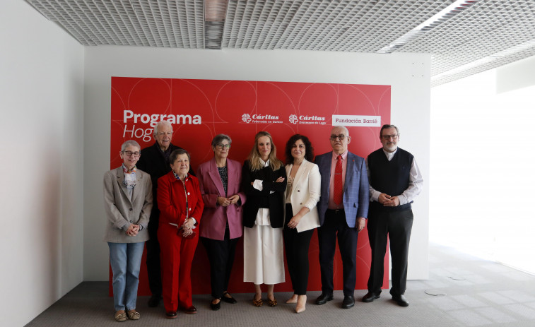 La Fundación Barrié y Cáritas colaboran en el Programa Hogar, que ayudará a las familias vulnerables de toda Galicia