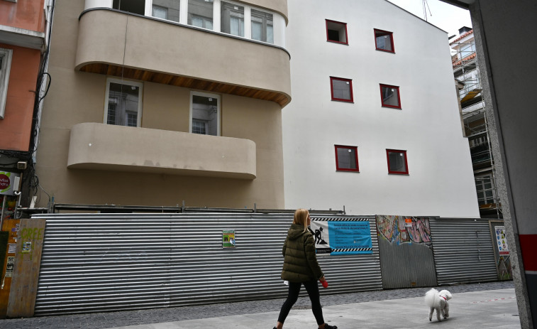 El edificio de Marqués de Pontejos retira sus andamios y se prepara para su inauguración