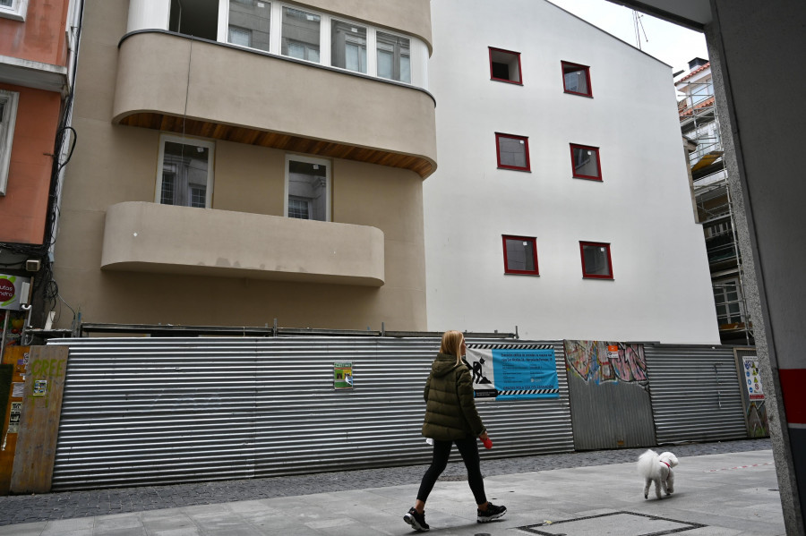 El edificio de Marqués de Pontejos retira sus andamios y se prepara para su inauguración