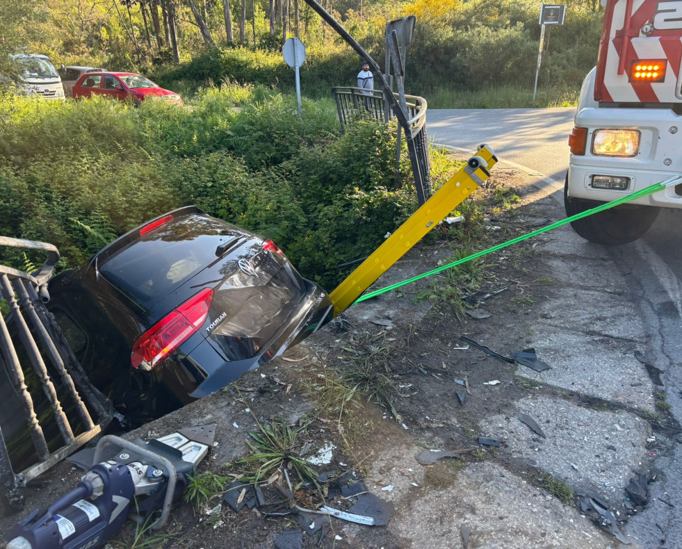 Accidente en Arteixo