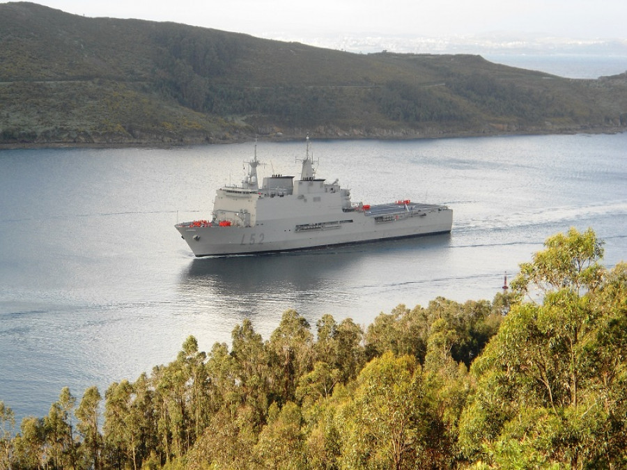 A Coruña recibirá a tres barcos de la Armada