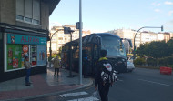 Una avería en un autobús causa un susto en A Coruña