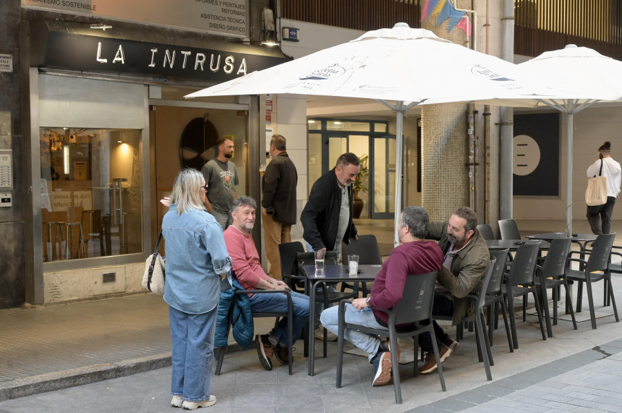 La Intrusa de A Coruña volvió a la normalidad sin hacer ruido