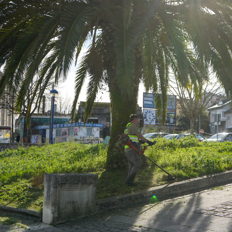 Culleredo adjudica todos los contratos de mantenimiento de jardines