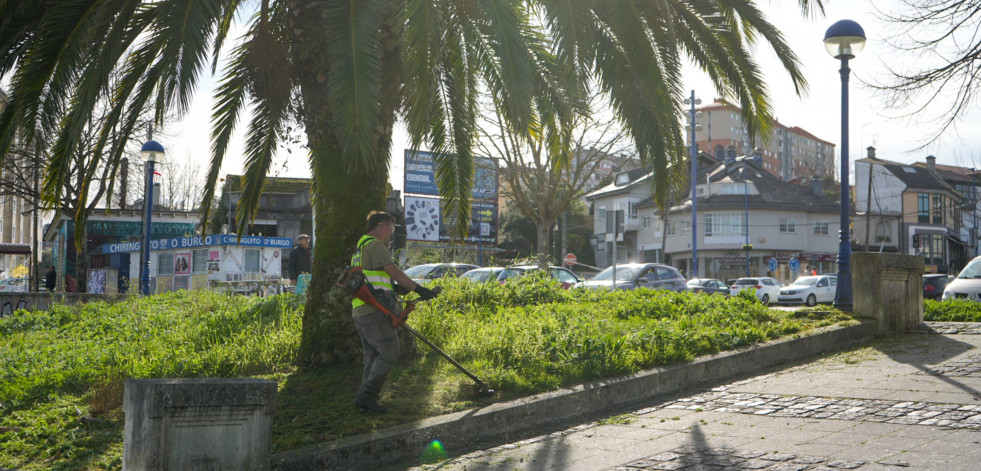 Culleredo adjudica todos los contratos de mantenimiento de jardines