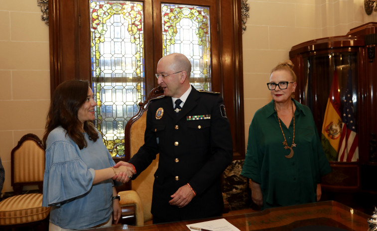José Manuel Rico toma posesión como nuevo jefe de la Policía Local de A Coruña